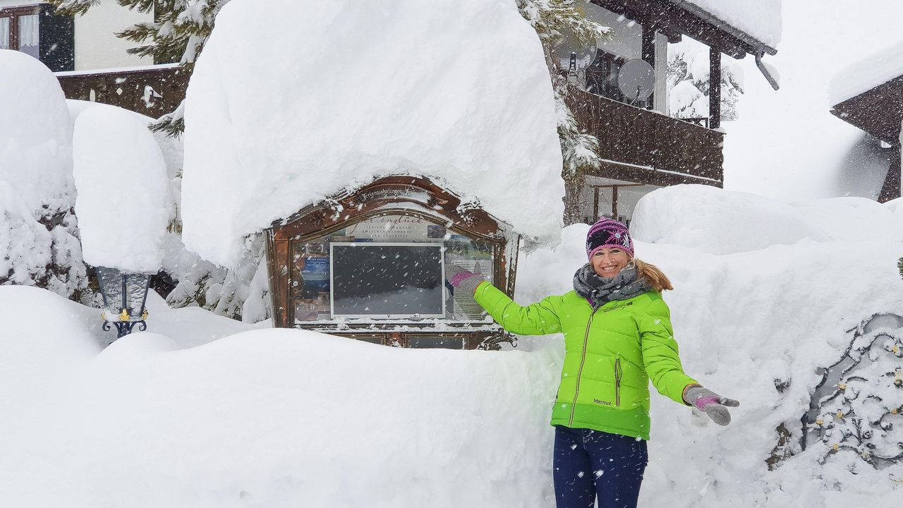 Ferienglück Haus - Winter Schaukasten-Ferienwohnun Ferienglück Haus - Winter Schaukasten-Ferienwohnun